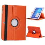 PRICE WAR - Cheapest Rotating Leather Case - Galaxy Tab 3 10.1 (Orange)